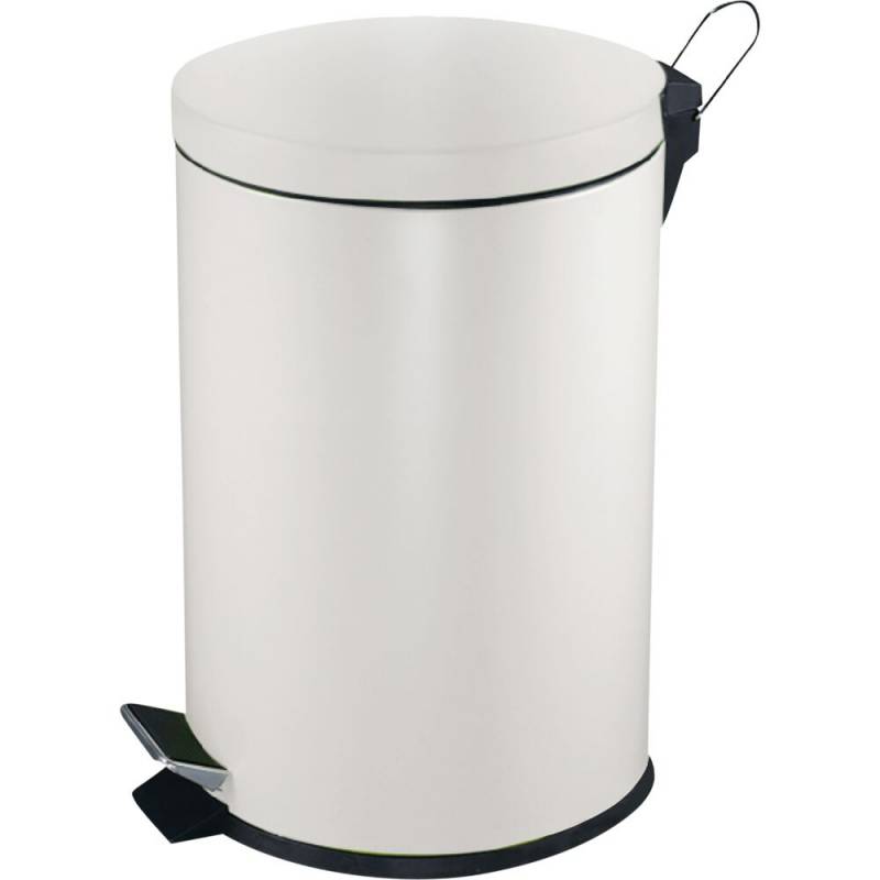 EKO V-Part pedalspand med inderspand 5 liter hvid