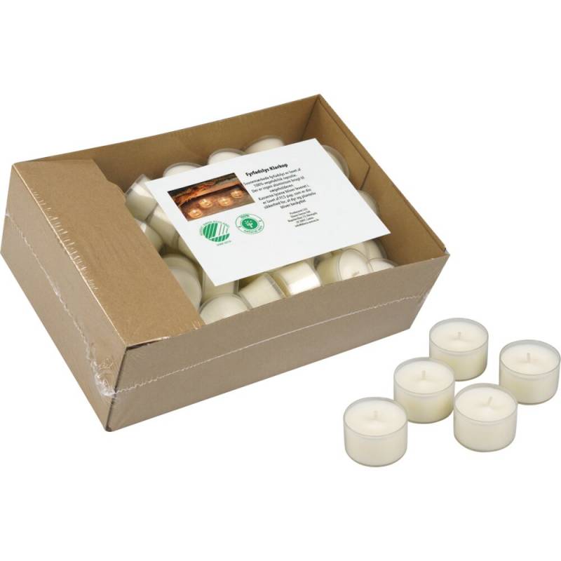 Fyrfadslys 2,5cm Ø3,8cm 7 timer stearin hvid