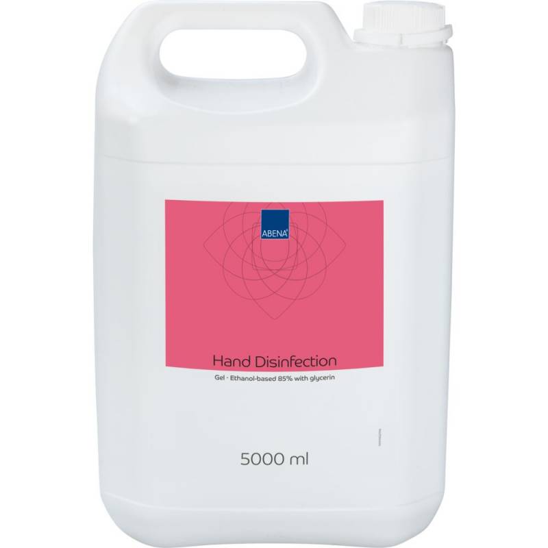 Hånddesinfektion Gel i dunk 85% ethanol 5 liter