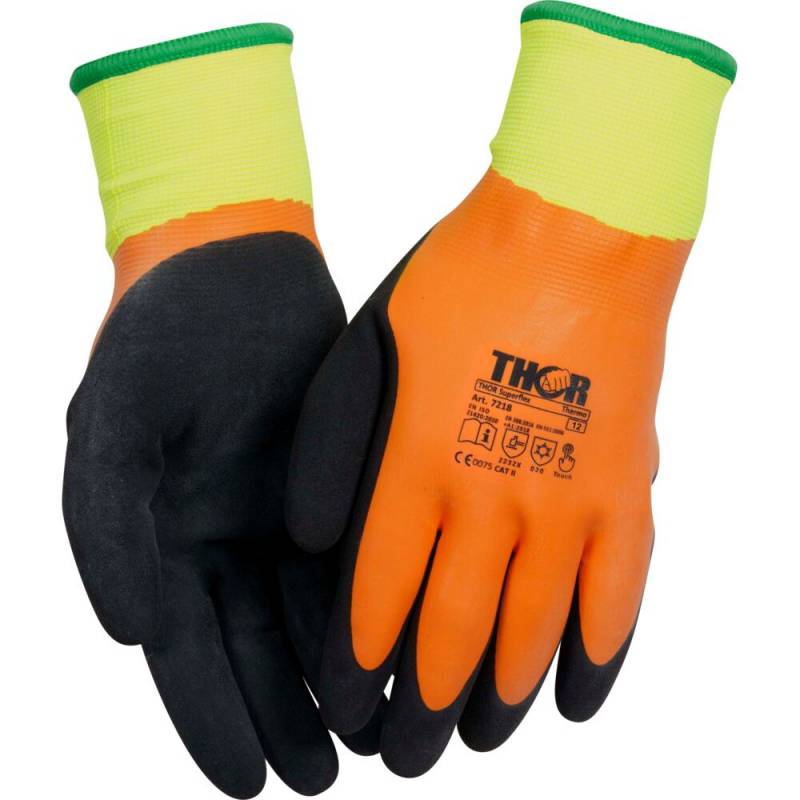 THOR Superflex Thermo st. 12 heldyppet latexhandske