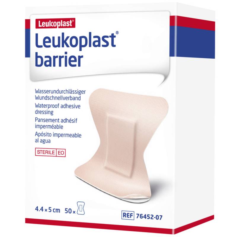 Leukoplast Barrier hæfteplaster 5x4,4cm fingertip steril