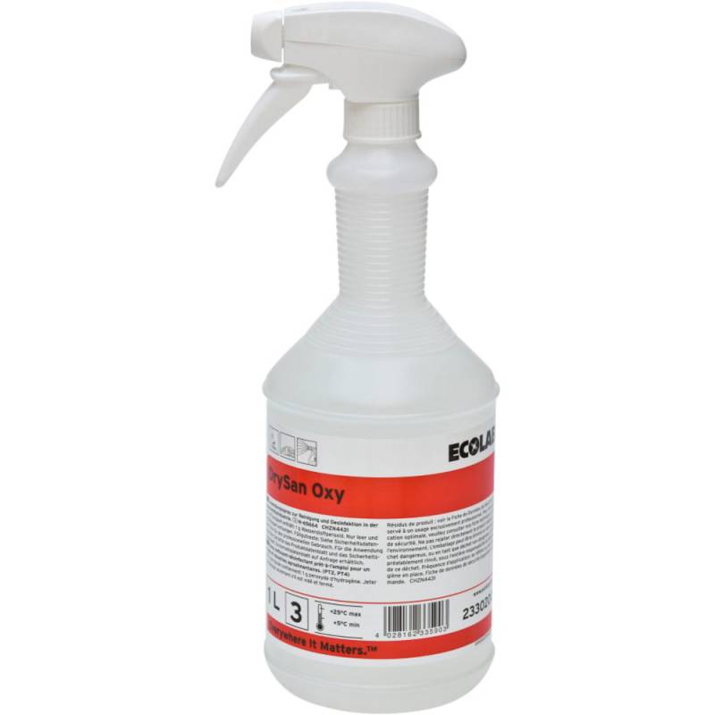 Ecolab Drysan Oxy desinfektionsmiddel 1 liter klar til brug