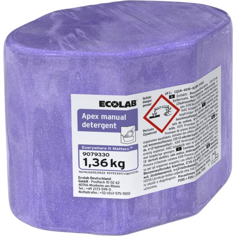 Ecolab Apex manual detergent håndopvask citrus 1,36 kg