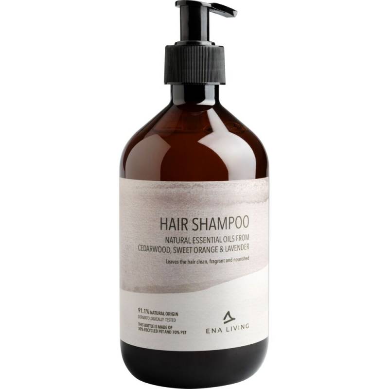 Ena Living hårshampoo 500 ml Uden farve med parfume