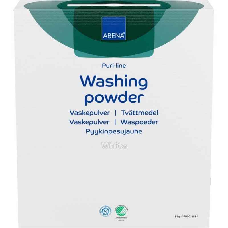 Puri-Line vaskepulver hvid vask uden farve og parfume 5 kg