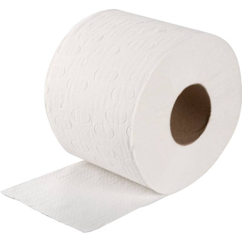 Care-Ness Excellent toiletpapir 2-lags 50m x 9cm &Oslash;12cm nyfiber hvid