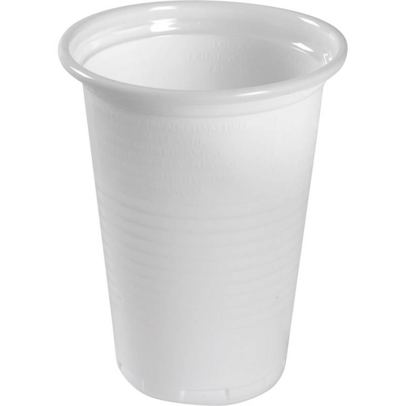 Gastro til varme og kolde drikke 8,9cm, Ø7cm 20cl PP hvid