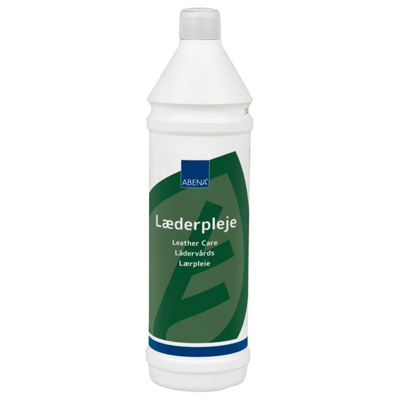 Læderpleje med voks farve og parfume 1 liter