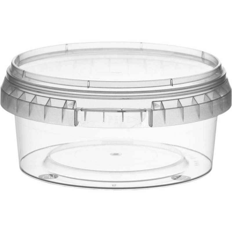 Condi bøtte combi 4,97cm Ø118mm 300ml PP 1-rums med låg