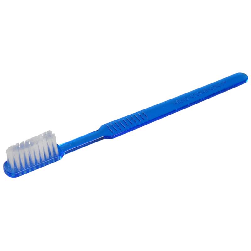 Tandbørste med tandpasta - Køb engangstandbørste