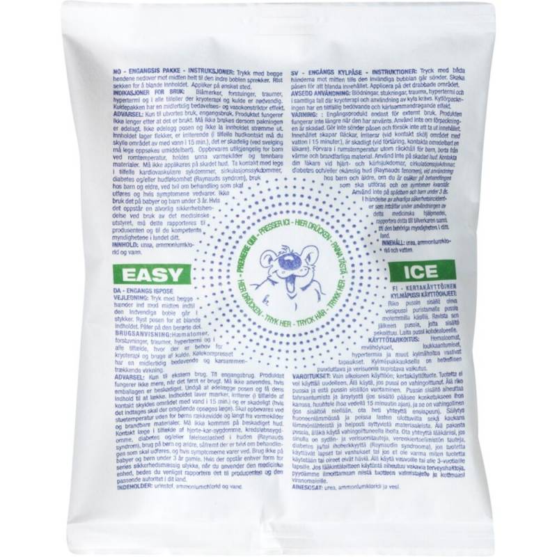 Kuldepakning Easy Ice isposer engangs 18x14cm