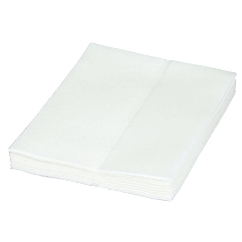 Papirvaskeklud 1-lags fnugfri 29x38cm hvid