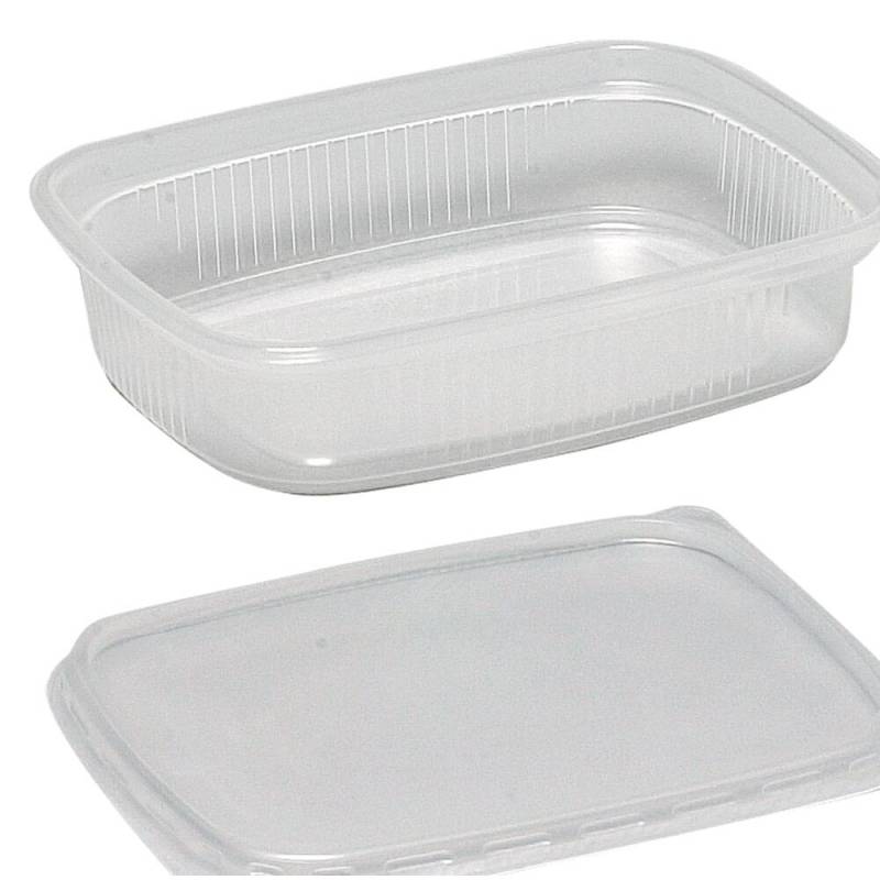 Plastbakke 10,8x8,1x2,5cm 125ml PP klar