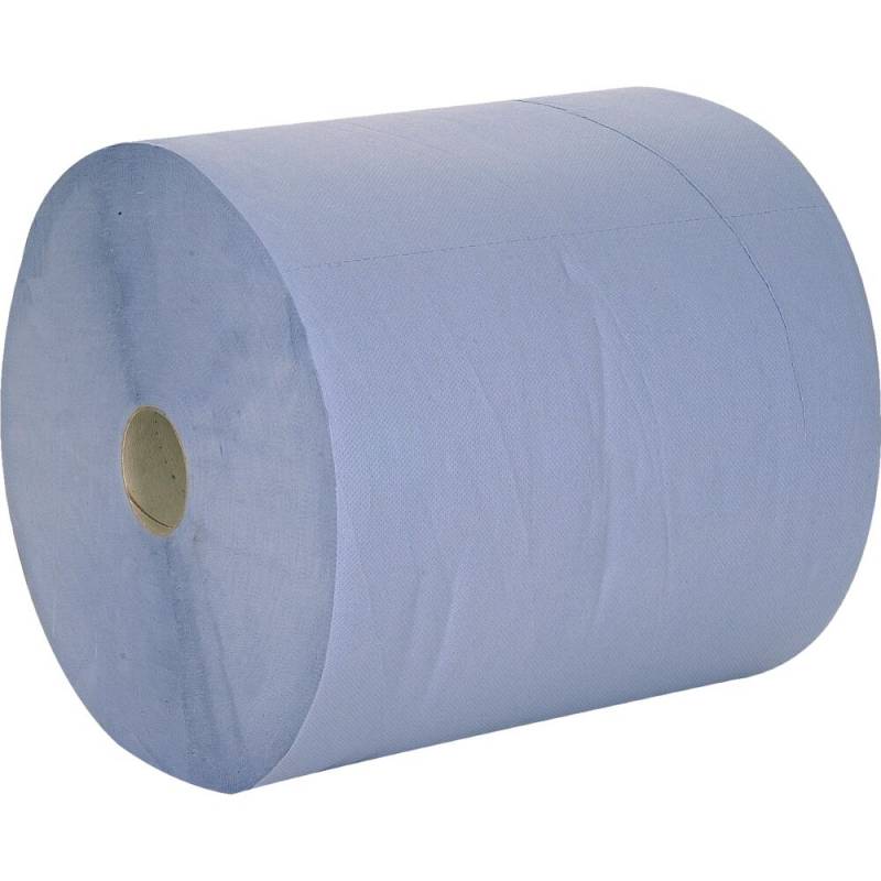 Neutral v&aelig;rkstedsrulle 2-lags 360m x 36cm &Oslash;27cm bl&aring;