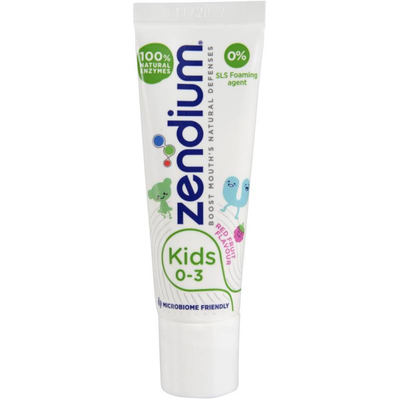 pludselig Ambassade Fange Zendium Kids tandpasta 15ml » Køb tandpasta til børn 1-5 år «