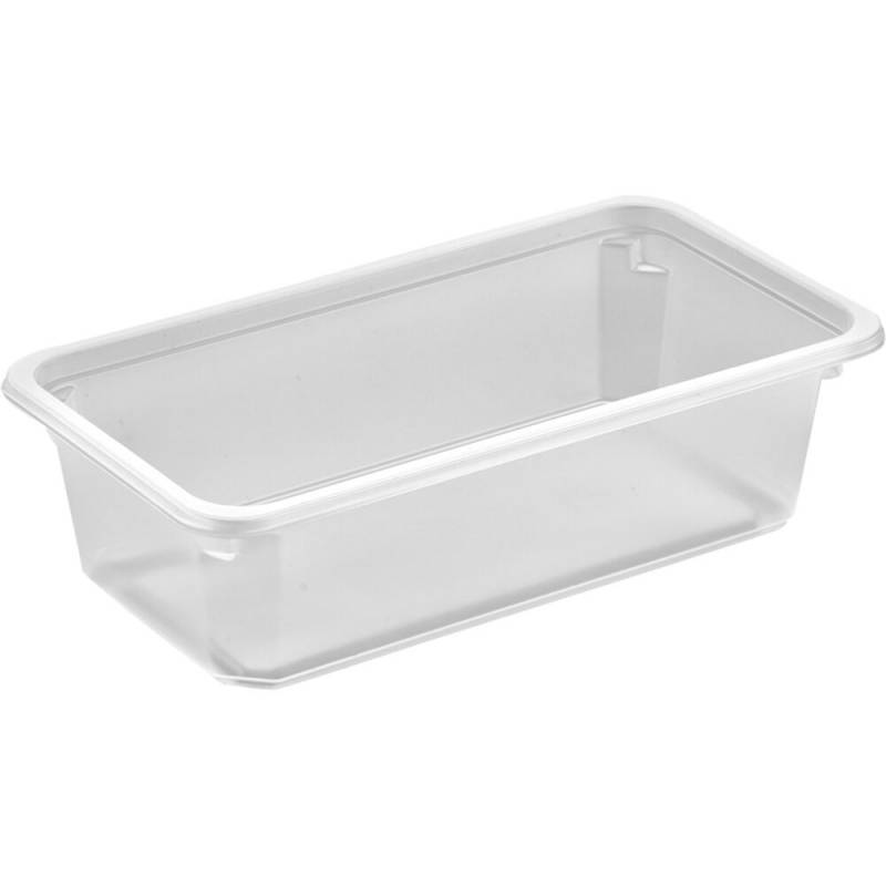 Plastbakke K2182-1F 17,8x9,8x5cm 600ml PP 600 ml klar