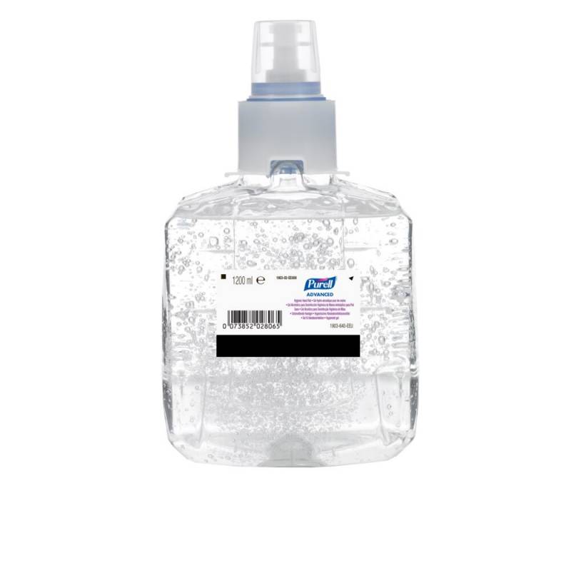 Purell Hånddesinfektion gel 1200 ml refill til LTX,1,2 ml. pr. dosering
