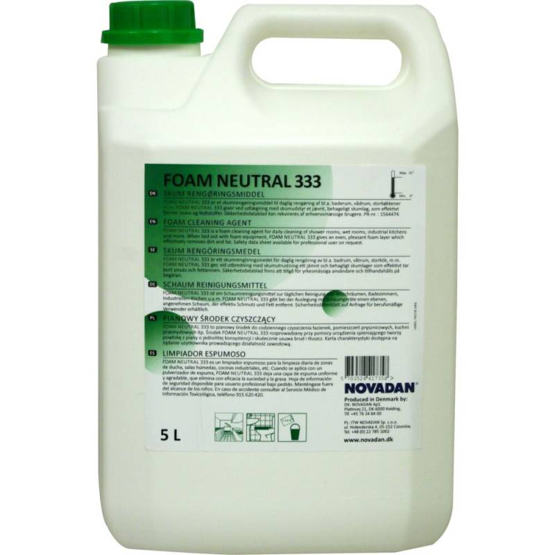 Novadan Foam Neutral 333 skumrengøring 5 liter neutral