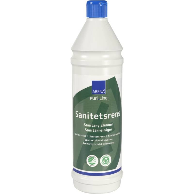 Puri-Line Sanitetsrens 1 liter alkalisk, med farve og duft