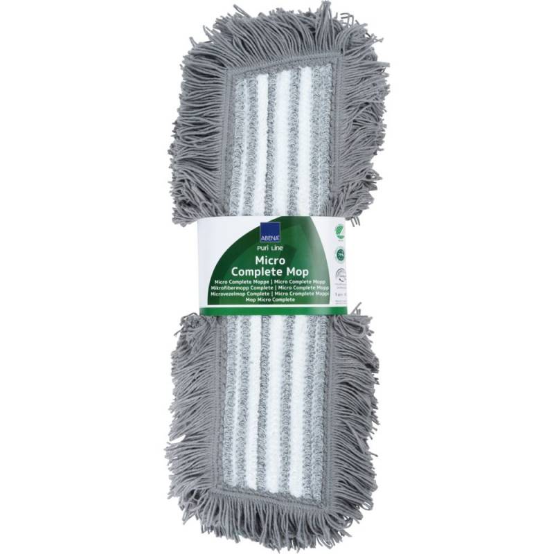 Puri-Line Micro Complete t&oslash;r- fugt- og v&aring;dmoppe mikrofiber med velcro 60cm