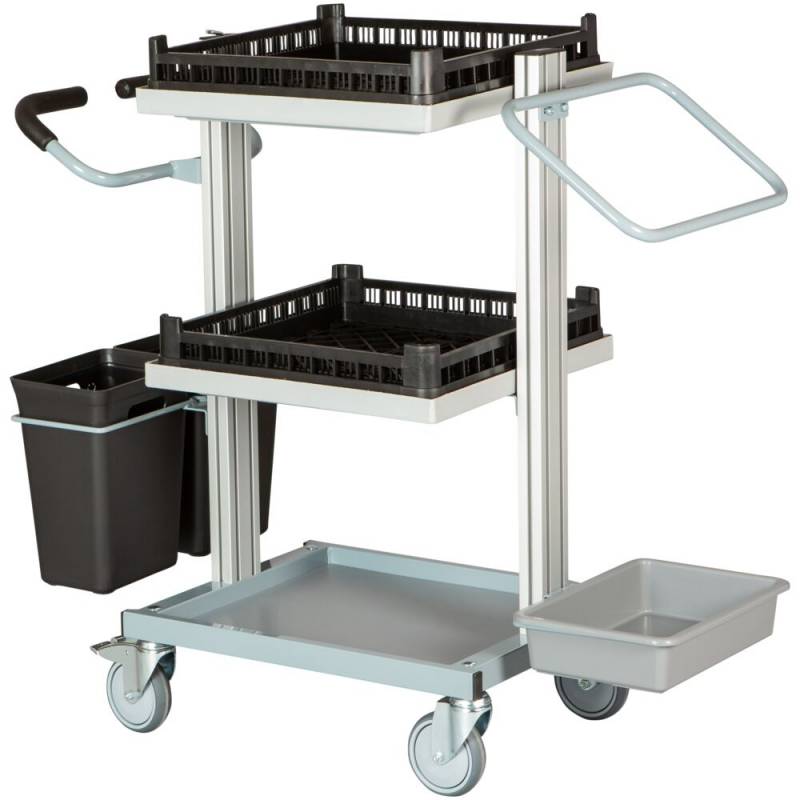 Tina Trolleys Exclusive serveringsvogn 1120x500x1080mm grå