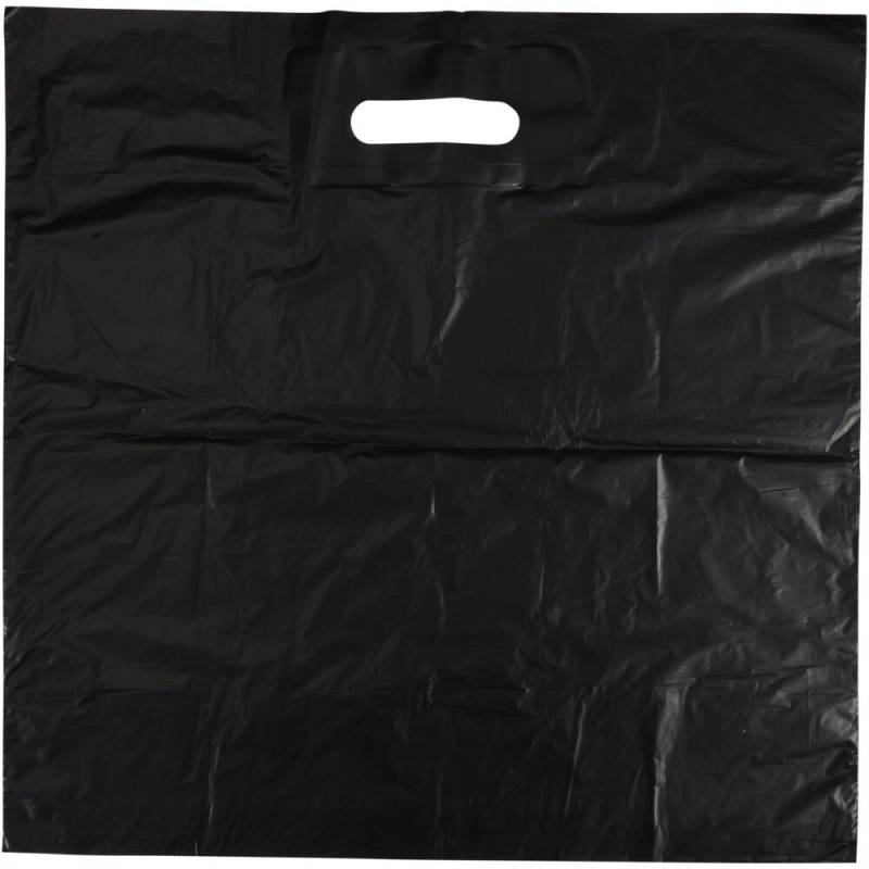 Bærepose 30 liter LDPE/genanvendt 45x45cm sort