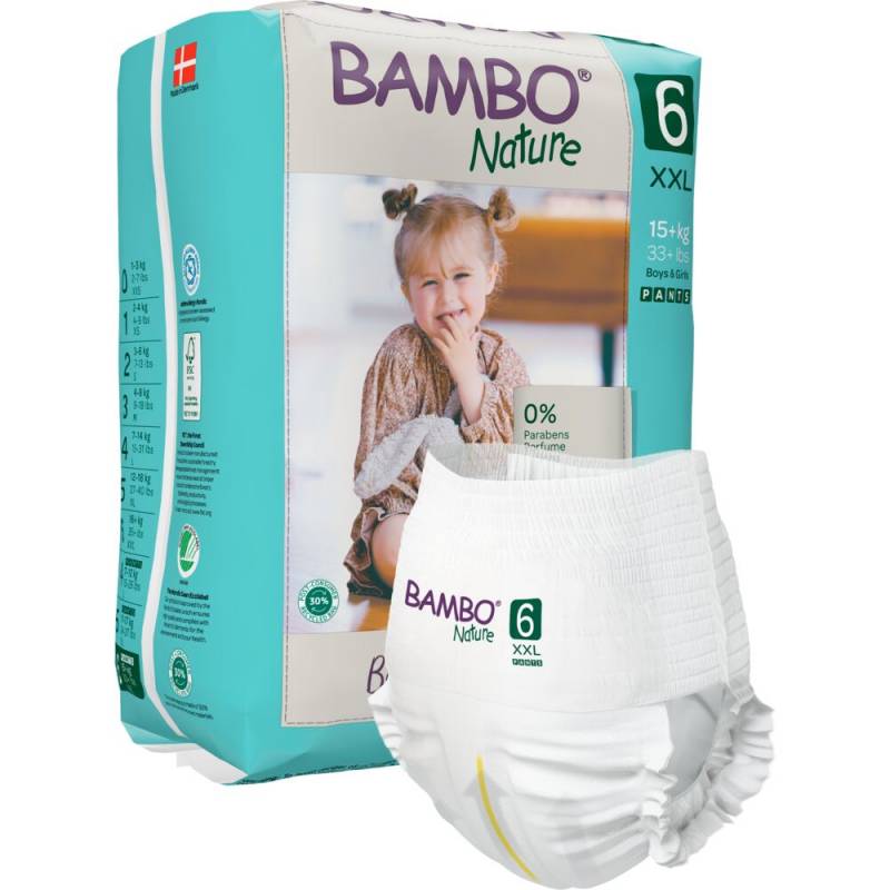 Bambo Nature Bukseble ECO Str.6 til 15+ kg