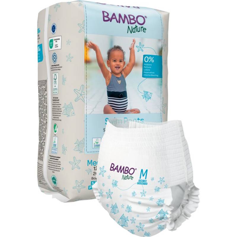 Bambo Nature Svømmebleer til børn M 12+ kg