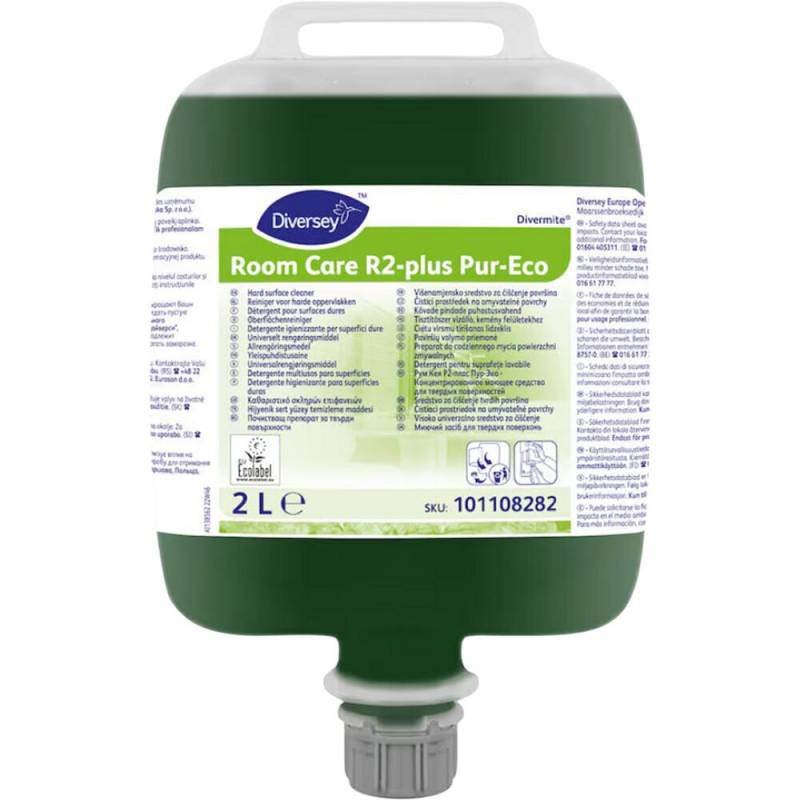 Diversey Room Care R2-plus Pur-Eco universalrengøring 2 liter DvM/DQFM