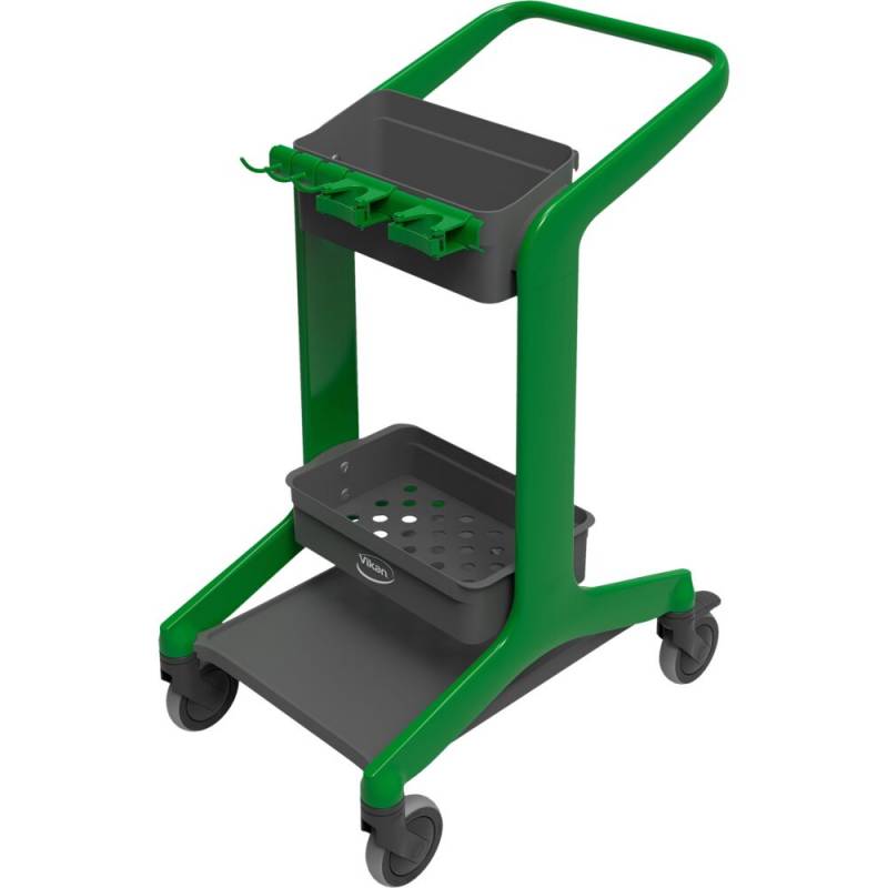 Vikan HyGo rengøringsvogn 780mm usamlet grøn