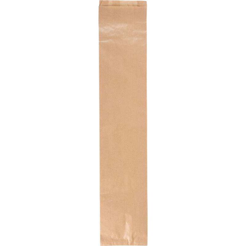 Brødpose 650x130x50mm papir uden rude brun