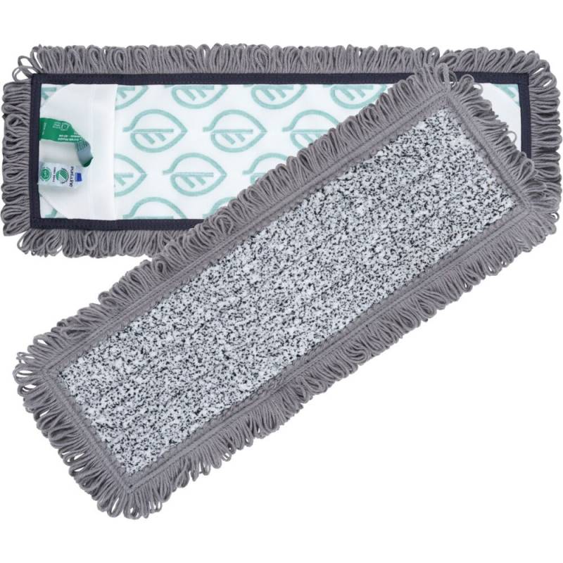 Puri-Line Heavy scrub moppe 40cm lommer 50% Svanemærket genanvendt grå