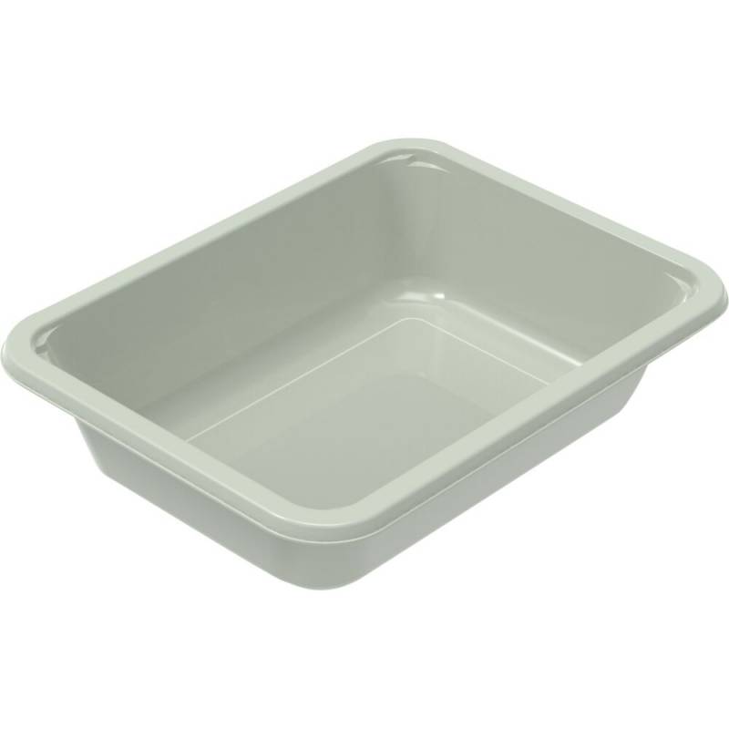 Plastbakke C2171-1E 17x12,7x4cm 560ml evolve CPET 1-rums hvid