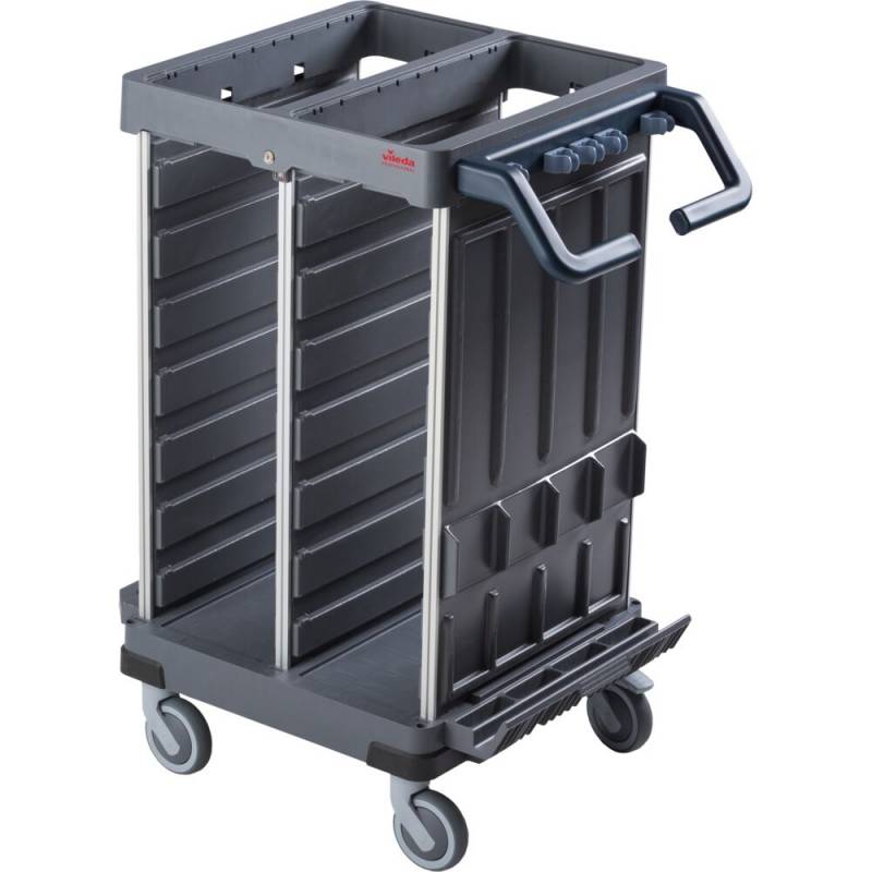 Vileda Origo 2 Ready-to-Go Rengøringsvogn CX 83x60x112cm grå