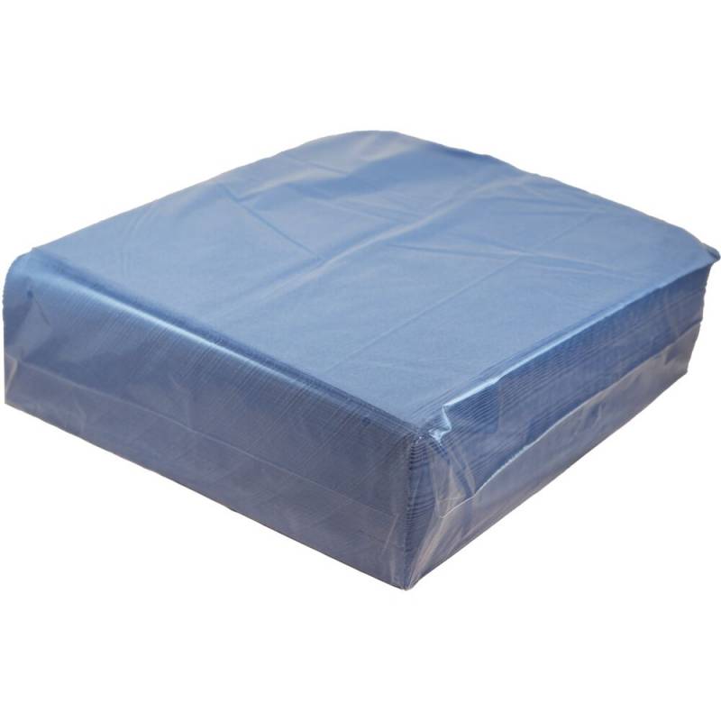 Finess Hygiene Tandlægeserviet 1-lags 37x38cm tissue engangs blå