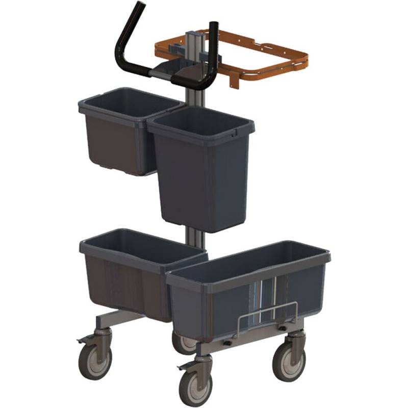 Diversey TASKI Rengøringsvogn Lean metal/plast