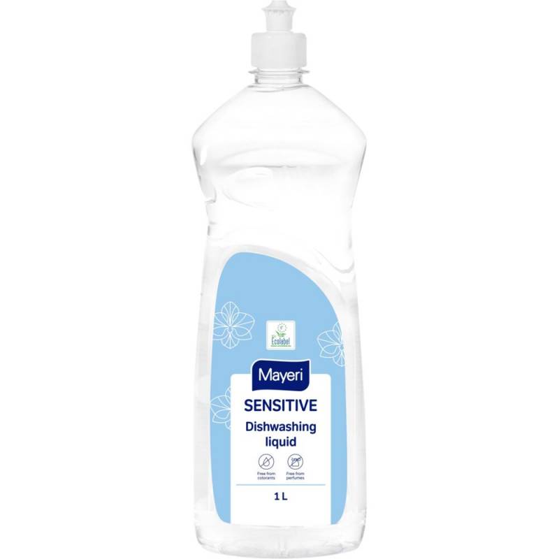 Mayeri Sensitive Håndopvask 1 liter uden farve og parfume - EU-Blomsten