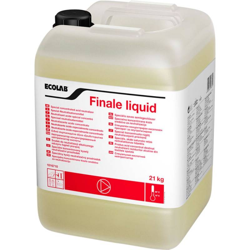 Ecolab Finale Liquid neutraliseringsmiddel 20 liter skumdæmpende med farve og parfume