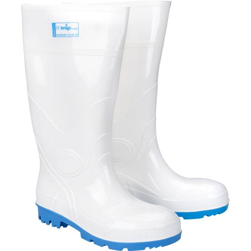 Lemigo sikkerhedsgummist&oslash;vle str.37 BART 916 S4 st&aring;lt&aring;v&aelig;rn hvid