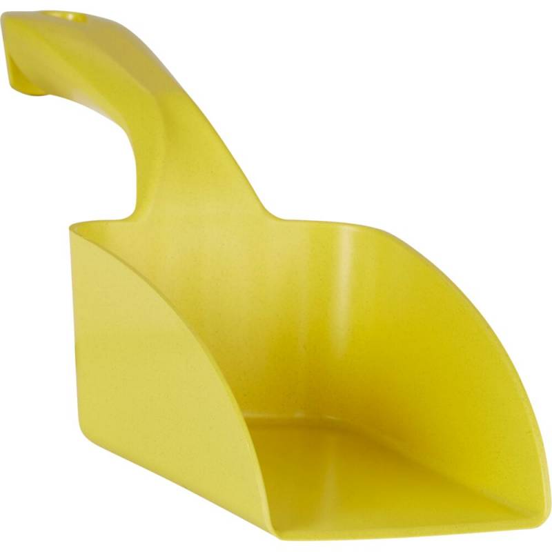 Vikan håndskovl 31x8,5x10cm, 0,5 liter metal/PP metaldetekterbar gul
