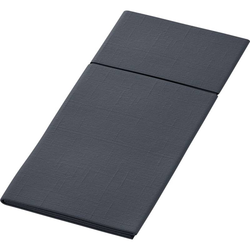 Duniletto Slim Bestikserviet 1/8 fold 40x33cm sort