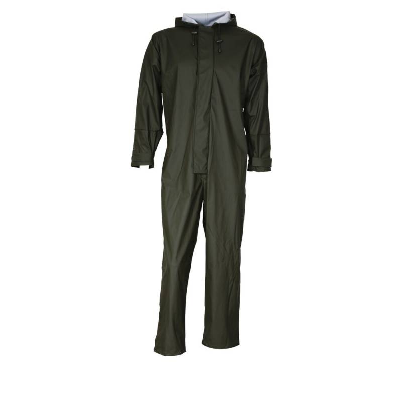 ELKA Regndragt heldragt 4XL PU olivengrøn