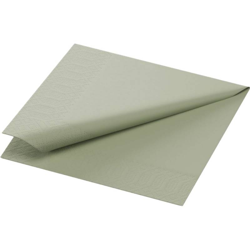 Duni kaffeserviet3-lags 1/4 fold 24x24cm nyfiber pistacie