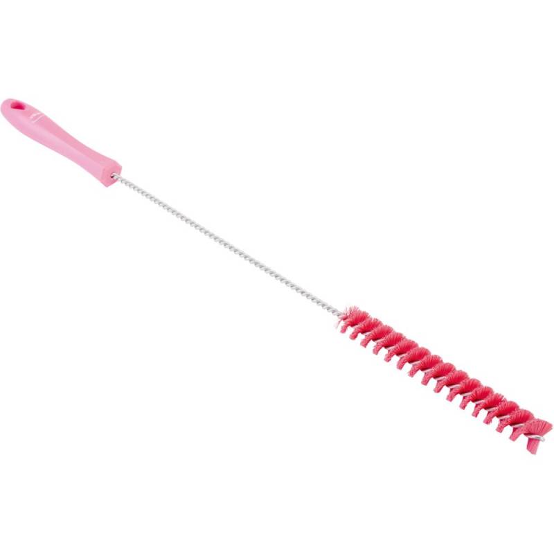 Vikan rørrenser 50cm Ø2cm polyester/PP/rustfrit stål medium pink
