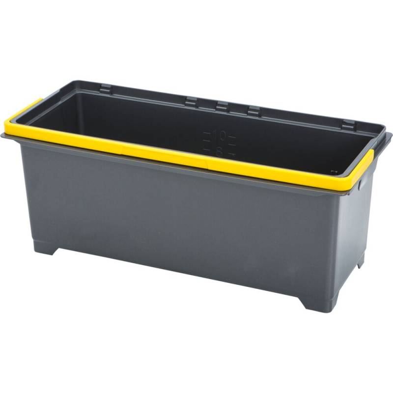 Inventarspand, Vileda Equipe, 50x22x21cm, 10 l, gul, 70% genanvendt plast *Denne vare tages ikke retur*