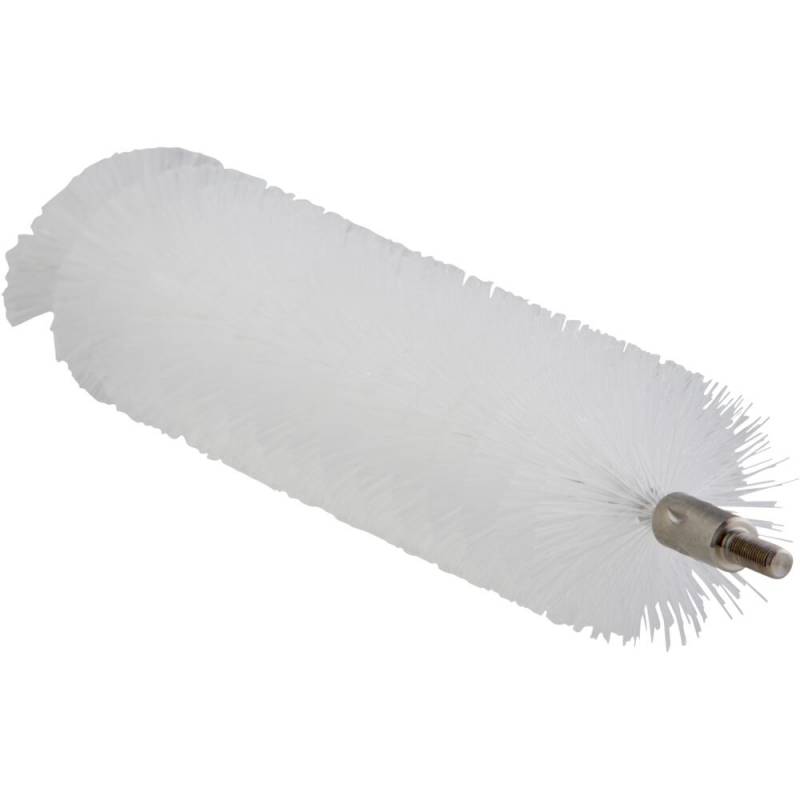 Vikan rørrenserhoved 20cm Ø4cm polyester/PP/rustfrit stålmedium hvid