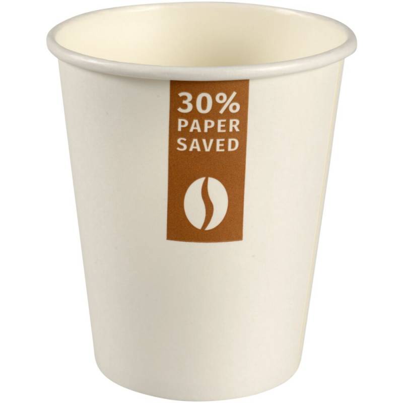 Kaffebæger LessIsMore paper save 30% Single-Wall PE/pap 25cl