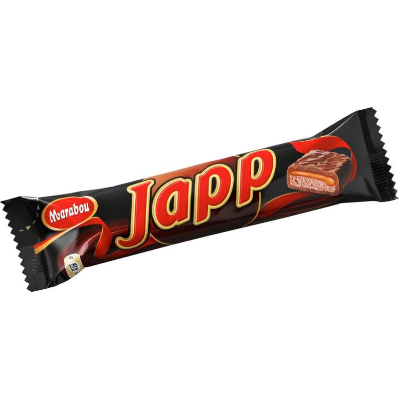 Chokolade stang fra Marabou Japp karamel og chokolade