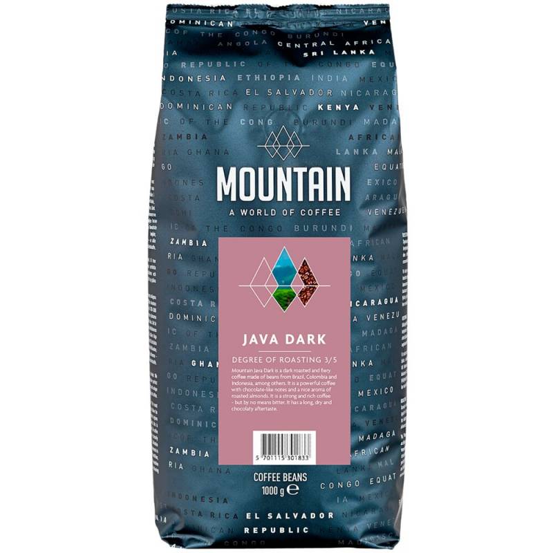 BKI Mountain Java kaffe helbønner 1kg