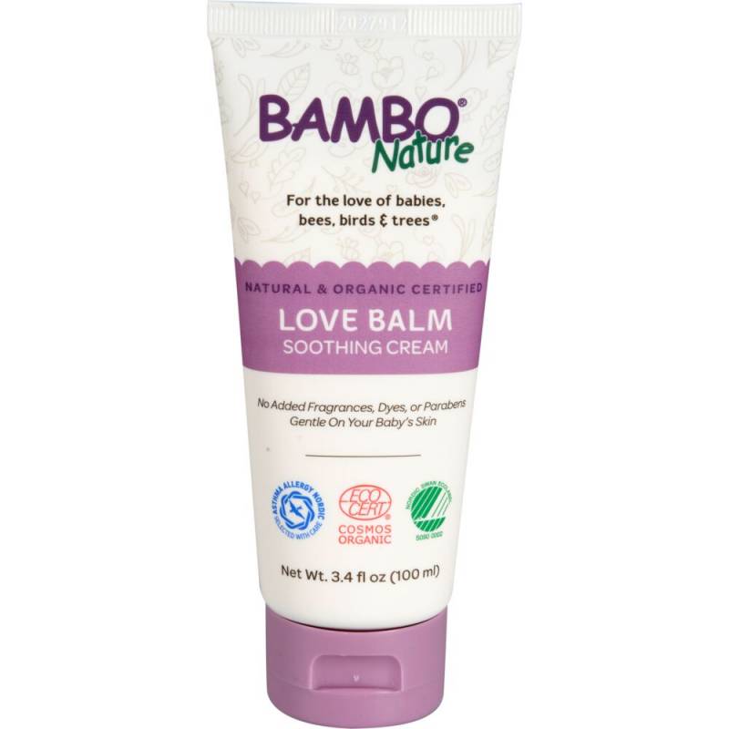 Bambo Nature babycreme uden farve og parfume 100ml